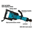 thumbnail image 2 of 1700W Demolition Jack Hammer 1900 BPM 1-1/8'' Aluminum Alloy SDS-Hex Heavy Duty Electric Demo Chipping Hammer Concrete Pavement Breaker, 2 of 7