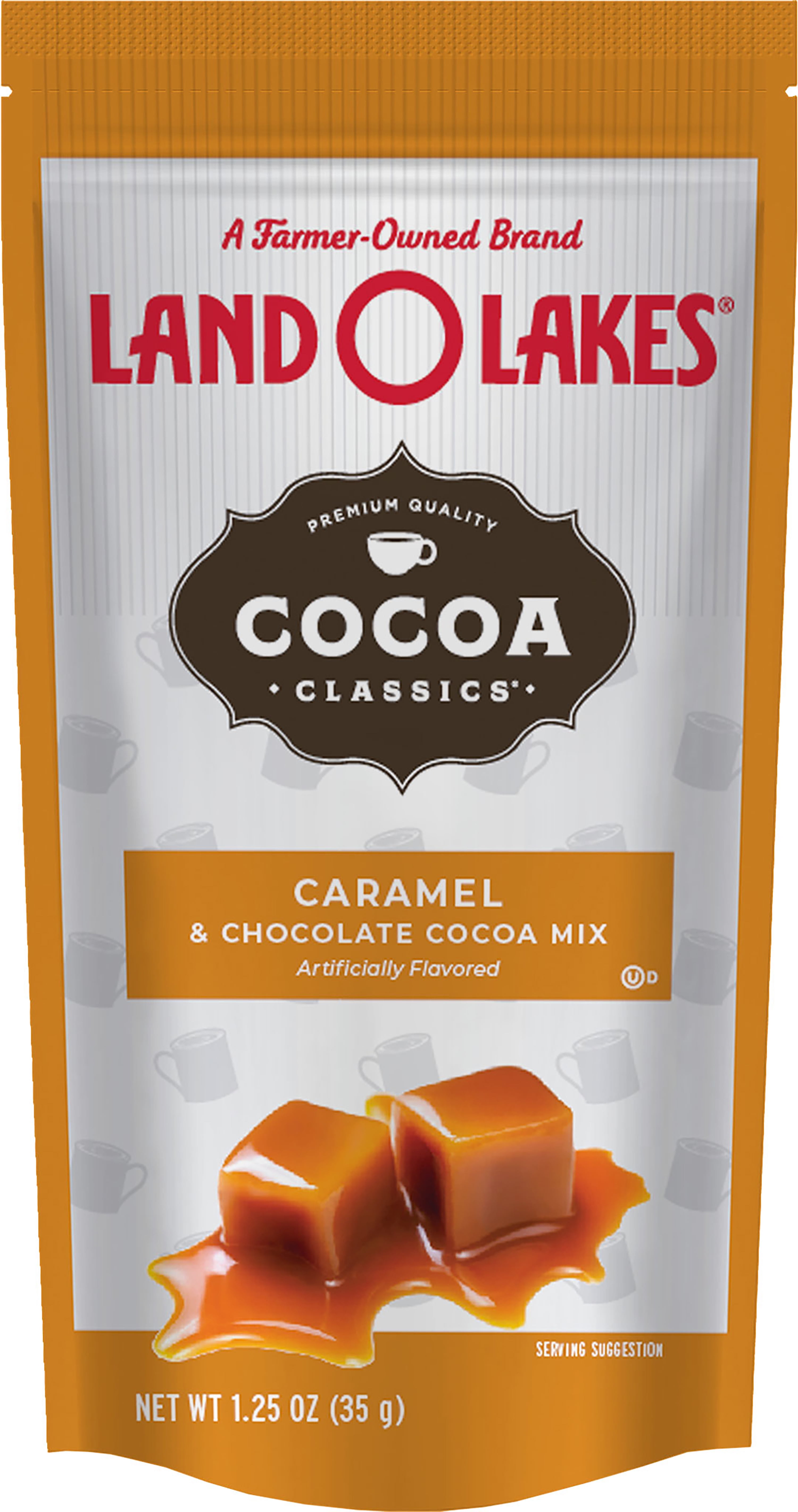 (6 pack) Cocoa Classics Caramel Cocoa Mix Hot Chocolate Made with Nonfat Milk Just Add Hot Water Make Hot or Iced Cocoa Gluten Free & Kosher Dairy Friendly 1.25oz Packets (Pack of 36)