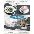 thumbnail image 6 of Coffee Mat Hide Stain Rubber Backed Absorbent Dish Drying Mat for Kitchen Counter-Coffee Bar Accessories Fit Under Coffee Maker Coffee Machine Coffee Pot Espresso Machine Dish Rack, 6 of 6