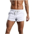 thumbnail image 2 of Men's Casual Elastic Waist Shorts with Pockets, Soft Breathable Fabric for Comfortable Wear, 2 of 7