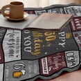thumbnail image 5 of 50th Birthday Gifts for Men, Unique Birthday Gifts for 50 Year Old Blanket, Men 1974 Birthday Gifts for 50th Throw Blanket, 50"x60" Happy 50th Birthday Blanket for Grandpa Dad Brother Friend, 5 of 5