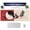 Abstract Palm, variant on Japanese White Mouse Pad, Large Cherry Blossom Desk Mat, XL Anime Gaming Keyboard Mat, Non-Slip Rubber Base, Big Extended Desk Protector for Home Office, 31.5"x11.8" (River Snow)