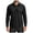 Black, variant on COMVALUE Mens Long Sleeve Shirts Casual Button Down Shirt Wrinkle Free Dress Shirt with Pocket (Black, 3XL)