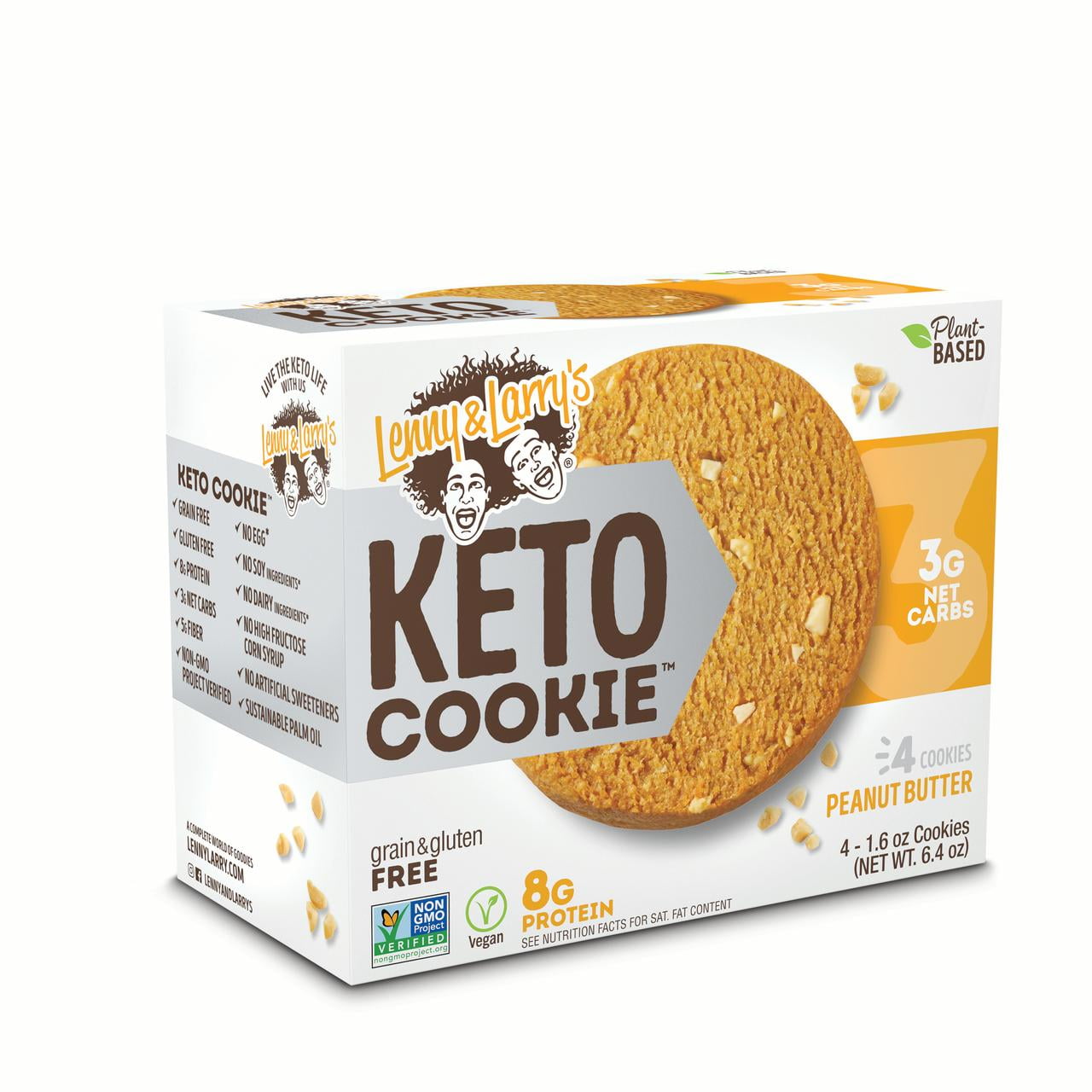 Lenny & Larry's Peanut Butter Keto Cookie 4ct