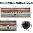 thumbnail image 5 of Falfor Farmhouse Anti Fatigue Kitchen Rugs Set Non Slip Waterproof Kitchen Rugs and Mats Kitchen Floor Mats Heavy Duty Comfort Standing Mats for Kitchen Sink Office, 5 of 6