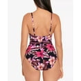 thumbnail image 3 of Women's Skinny Dippers 6540354 Mowie Lucky Charm One Piece Swimsuit (Black S), 3 of 4