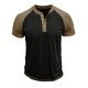 thumbnail image 4 of pstuiky Camisas casuales de manga corta para hombre, Blusa informal de manga corta con cuello vuelto y media cremallera para hombre camisas casuales para hombre l, 4 of 7