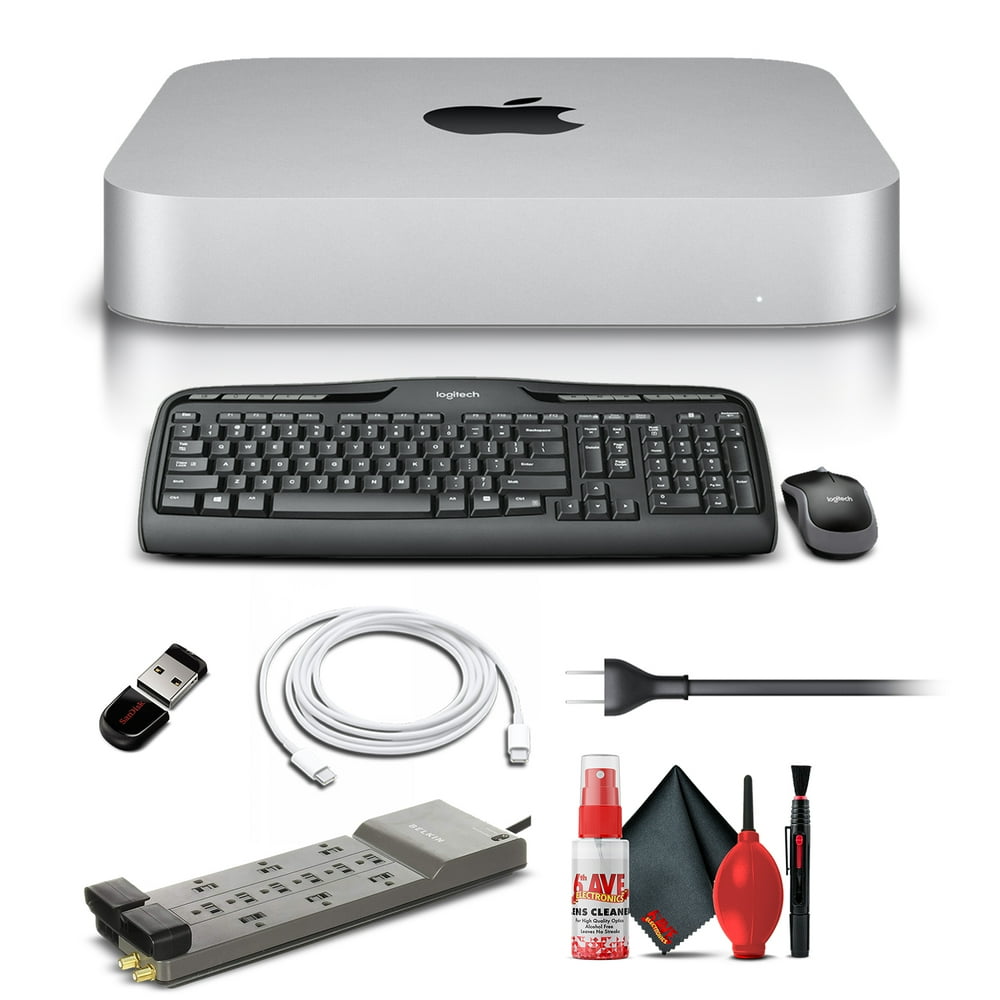 Apple Mac Mini with Apple M1 Chip (8GB RAM, 256GB SSD Storage) Basic Bundle