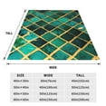thumbnail image 3 of Susaid Green Mosaic Glass Print Microfiber Cleaning Cloth, Multi-Functional Cleaning Towels, Highly Absorbent Cleaning Rags,Cleaning Cloths for Car Kitchen Home-80"x60", 3 of 7