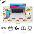 thumbnail image 5 of Long Mouse Pads for Desk,Dinosaur with Bones Pattern Desk Mats on Top Of Desks, Desk Mouse Pad Extra Large with 3mm Non-Slip Base and Stitched Edge for Gaming,Office,Work,Home 31.5"x15.7", 5 of 6