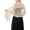 Beige, variant on Shawls and Wraps for Evening Dresses,Women Formal 1920s Sequin Flower Sheer Shawls and Wraps for Wedding-