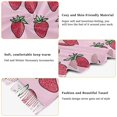 thumbnail image 5 of FORMRS Womens Scarf Winter Soft Long Big Warm Shawls Wrap Tassel Scarves, Cartoon Strawberry, 5 of 9