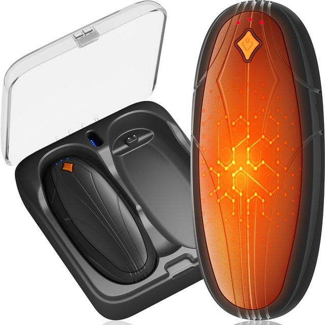 Calentadores de manos Beuchan recargables de 14000 mAh, paquete de 2 unidades, 50 horas