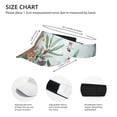 thumbnail image 3 of Sikiie Animals-1 Sun Visor Hat Adjustable Velcro Golf Visor Sports Sunscreen Visor Hat for Outdoor Activities, 3 of 7