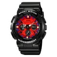 thumbnail image 2 of SKMEI 2118 Men's Dual Display Sports Watch with Analog-Digital Interface, 50M Water Resistance, LED Backlight, World Time, Stopwatch, Countdown Timer, Daily Alarm, Hourly Chime, Date/Week/Month, 2 of 6