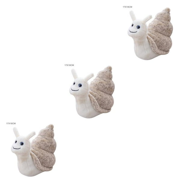 Vogacara Juguete de peluche para niños Caracol de peluche Juguete decorativo para el hogar Muñeca de caracol para niños Presente, 17 cm x 18 cm Type1 NO1 Vogacara CBP032592