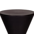 thumbnail image 2 of Mesa auxiliar Benzara Hillary 30 x 30 x 43 cm para interiores y exteriores, color negro, 2 of 5