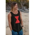 thumbnail image 2 of Old Glory Mens Halloween Black Widow Sleeveless Graphic Tank Top, 2 of 6