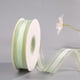 thumbnail image 3 of Cinta de organza transparente verde claro de 50 yardas y 1 pulgada de ancho, gasa a rayas, malla transparente, cintas de hilo con borde dorado, a granel, 3 of 9