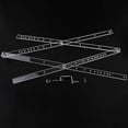 thumbnail image 4 of Pantograph Copy Rluer Drawing Enlarger Reducer Tool Metal Ruler 50cm Scale, 4 of 5