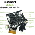 thumbnail image 4 of Juego de herramientas para barbacoa Cuisinart CGS-8036 con 36 piezas con estuche de almacenamiento, 4 of 28