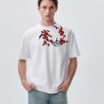 thumbnail image 5 of Clearance Under $2 Embroidered Cherry Blossom Patch, Iron-On or Sew-On Applique for Backpack Jacket Jeans Bag Dress DIY Decoration Red 1PC, 5 of 5