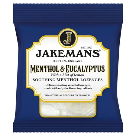 Jakemans Menthol & Eucalyptus Soothing Menthol Lozenges 73g (pack of 12)