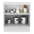 thumbnail image 4 of Mueble de Cocina Madesa Agata 70 x 60 cm 2 Puertas (Sin Tablero) Blanco, 4 of 5