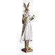 thumbnail image 1 of Figura de conejo de resina, estatua de conejo, artesanía, adorable decoración de primavera, foto decorativa Conejo macho, 1 of 7