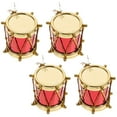 thumbnail image 3 of Miangastore 4pcs Miniature Drum Model Doll House Layout Musical Instrument Mini House Decor, 3 of 8