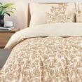 thumbnail image 3 of Johnson Home 5-Piece Comforter Set - 200TC Cotton, Includes Shams and Decorative Cushions, 3 of 6