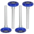 thumbnail image 1 of 4 Pcs Rouleau de Porte de Garage Roue de Porte en Nylon avec Tige Pièces de Rechange pour Portes de Garage, 1 of 8