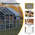 thumbnail image 3 of TIMHAKA 97" Outdoor Large Cat Enclosure, Wooden Cat Catio w/ 7 Platforms, 2 Resting Boxes & Weatherproof Cover for Multiple Pets, 3 of 7