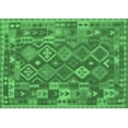 thumbnail image 1 of Ahgly Company Indoor Rectangle Oriental Emerald Green Traditional Area Rugs, 4' x 6', 1 of 4