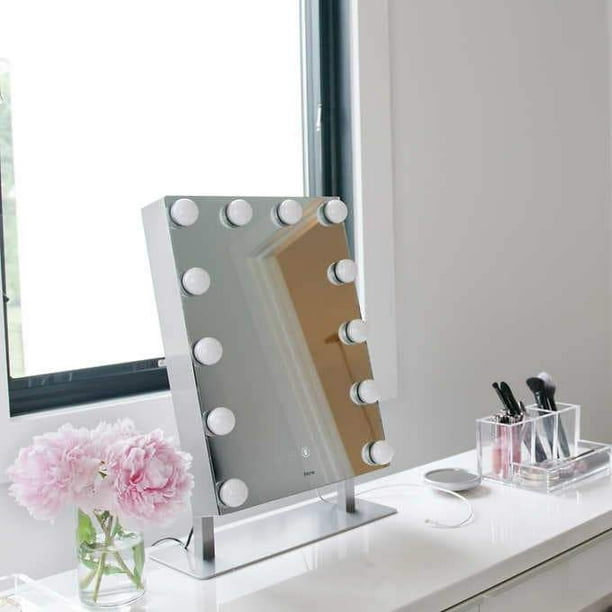 Hansong Miroir Maquillage avec Bluetooth Miroir Coiffeuse avec