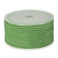thumbnail image 1 of Unique Bargains Nylon Beading Thread Cord 3mm Extra Strong Braided Nylon String for Necklace Crafting 10M/33 Feet, Tea Green, 1 of 5