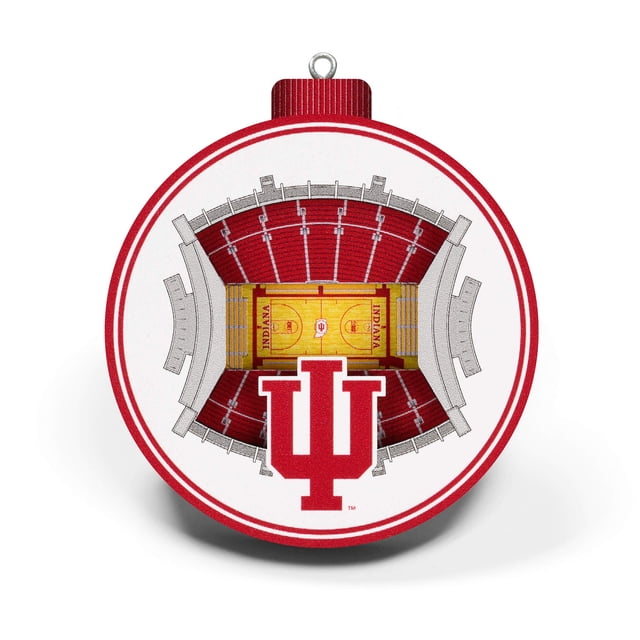 YouTheFan NCAA Indiana Hoosiers Adorno 3D StadiumView - Salón de actos