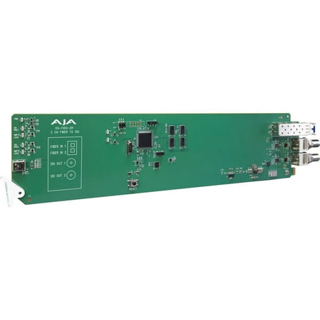 AJA OG-FIDO-2R openGear 2-Channel Single Mode LC Fiber to 3G-SDI Receiver DashBoard Support - image 3