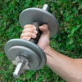 thumbnail image 2 of ProsourceFit Thick Bar Grips for Dumbbell & Barbell; Weightlifting, 2 of 7