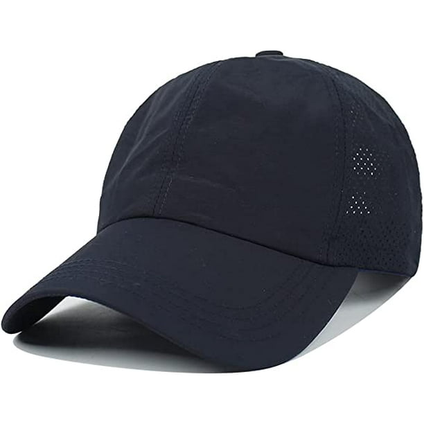Baseball cap for women Summer cap for men Hybrid sports cap Ponytail cap  with UV protection Suitable for running, golf, cycling and hiking (head  circumference: 57-58cm) 