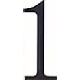 thumbnail image 3 of Atlas Homewares TRN1-BL 6-Inch The Traditionalist House Number-1, Matte Black, 3 of 3