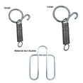 thumbnail image 2 of Pet Enjoy 10Pcs Spring Cage Latch Door Spring Hooks/Snaps Metal Finger for Fixing Rabbit,Dog,Cat,Parrot,Guinea Pig,Bunny,Pet Cage Door, 2 of 8