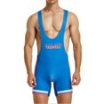 thumbnail image 1 of Men Singlet Lightweight Polyester Y-Back Tank Top Wrestling Gear For Fitness, 1 of 5