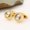 gold, variant on Crystal Plain Round Polished Silver Mens Wedding Gift Cuff Link Cufflinks ➳-gold
