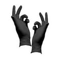 thumbnail image 2 of Infi-touch Heavy Duty Black Nitrile Gloves Powder Free Hypoallergenic 6 Mil Thickness 100 Count - Large, 2 of 4