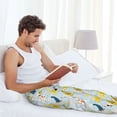thumbnail image 5 of Bingfone Japanese Carps Mens All Over Print Sleep Pajama Pants-Small, 5 of 5