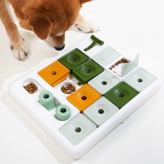 CZQ Dog Puzzle Toy 3 Levels, Mental stimulating for Boredom and Smart Dogs, Treat Puzzle for All Breeds Dog