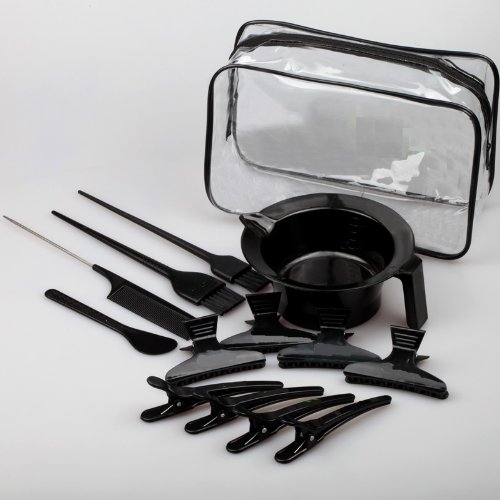 Hair Dye Kit, Cosmetology Hair Coloring Tint and Brush Kit, Style Hair