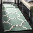 thumbnail image 2 of Safavieh Cambridge Teal Transitional Rug - Runner 2'6" x 8', 2 of 4