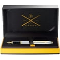 thumbnail image 3 of Cross Century® II Medalist Polished Chrome with 23KT Gold-Plated Appointments and 23KT Gold-Plated Medium Nib Fountain Pen, 3 of 7